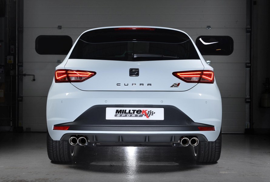 MILLTEK CATBACK - SSXSE165 OUTLET SALG DANSPEED SEAT LEON CUPRA